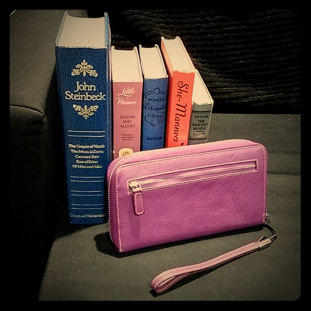 *Organized* Purple Wallet with 36 Card Slots